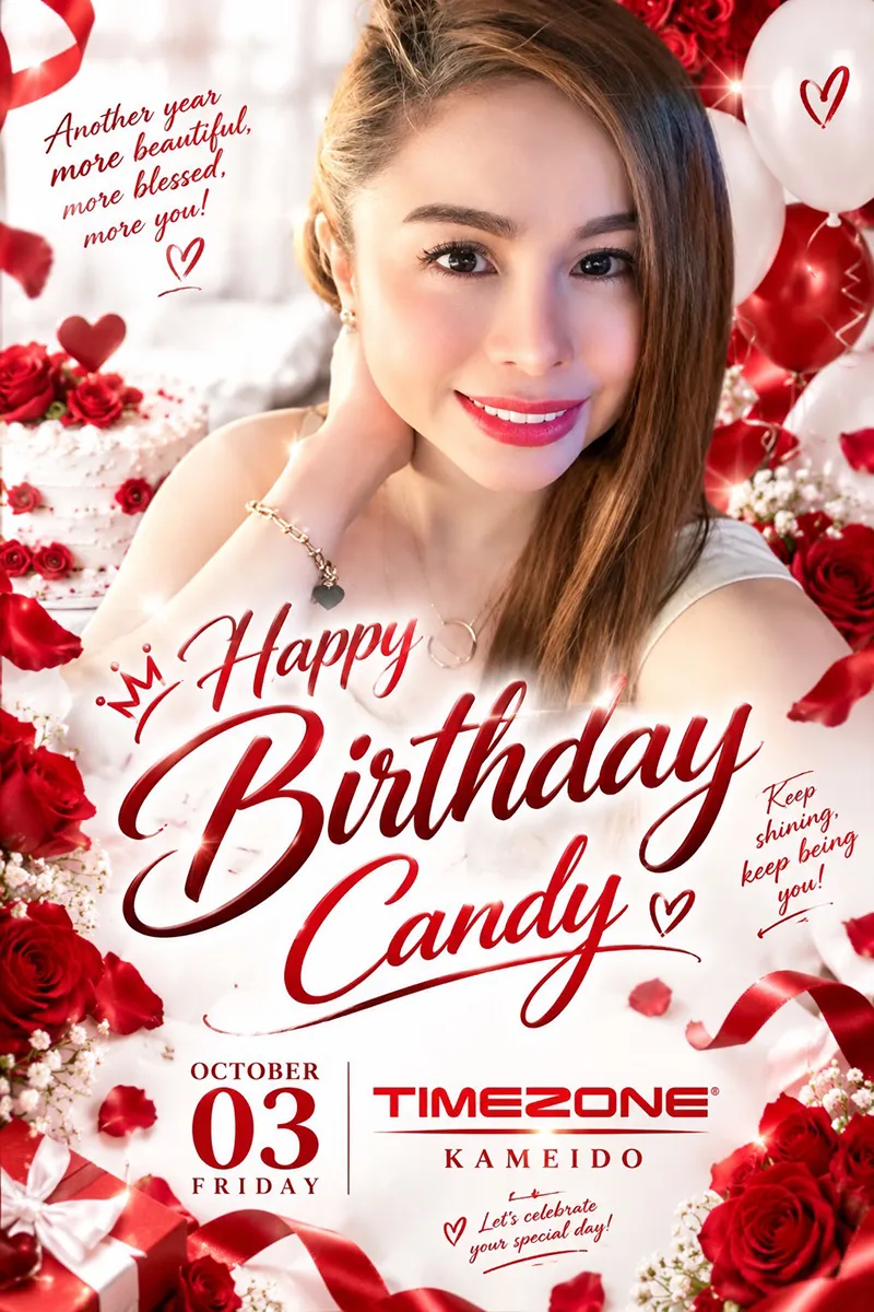 タイムゾーン・CANDY誕生日イベント